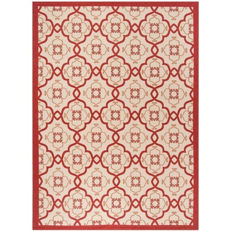Safavieh 5 ft. 3 in. x 7 ft. 7 in. Martha Stewart Rectangle Machine Made Rug - Bougainvillea MSR4262-238-5